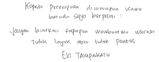 Evi's Quote