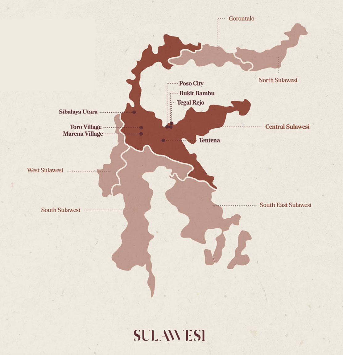 Sulawesi Map